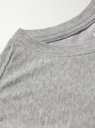 Nike Tennis - Rafa Logo-Print Dri-FIT Cotton-Blend Jersey Tennis T-Shirt - Gray