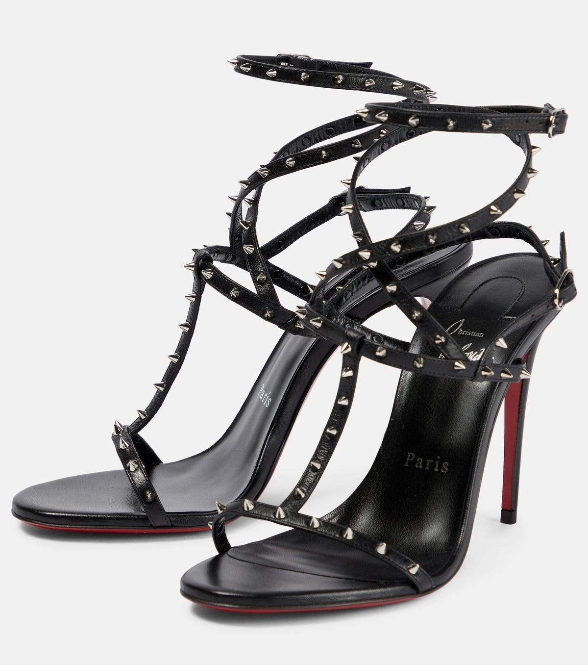 Christian Louboutin - Bombina Studded Leather Sandals Christian Louboutin