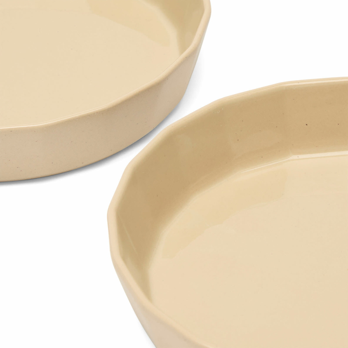 The Conran Shop Fade Small Plate 13.6cm - Set of 2 in Oatmeal 