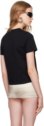 Mowalola Black Sweat T-shirt