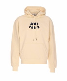 Ami Alexandre Mattiussi Ami Paris Patch Hoodie