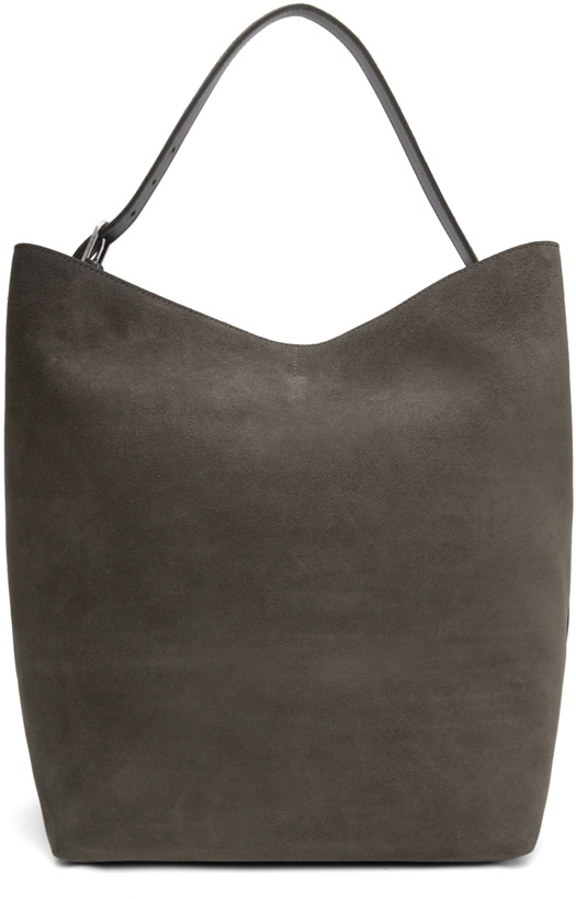Photo: TOTEME Gray Belted Tote