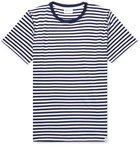 Norse Projects - Niels Striped Cotton-Jersey T-Shirt - Navy