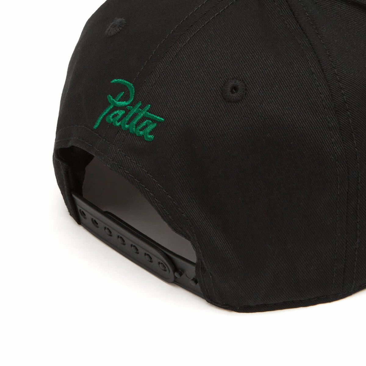 Patta Men's Arc Logo Cap in Black 