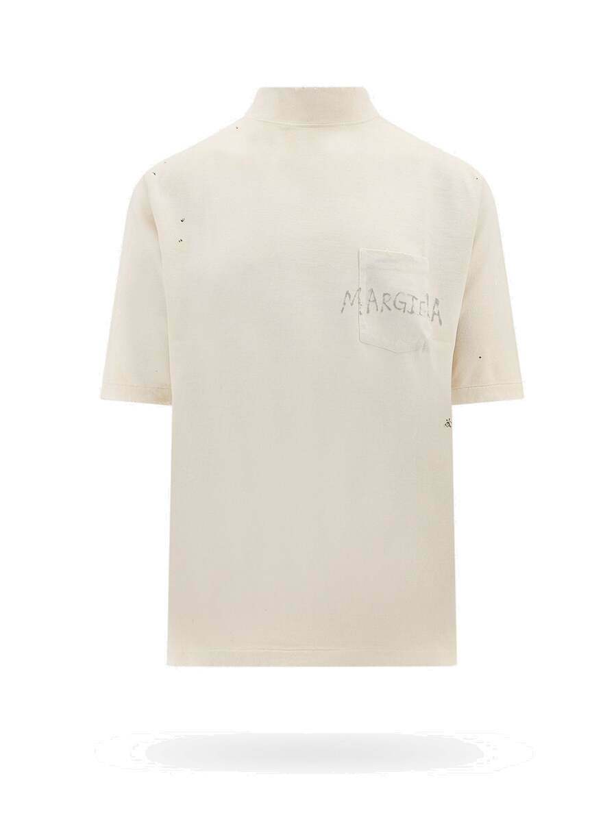 Maison Margiela Men's Shirt in Cotone Blue main image 1