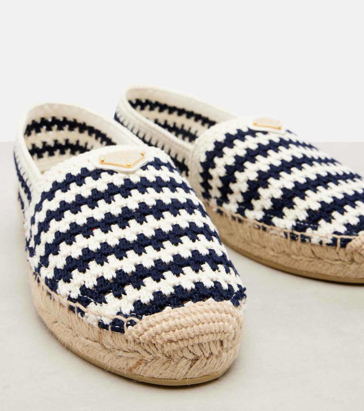 Prada Crochet espadrilles