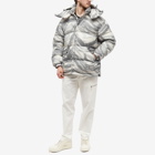 Moncler Men's Genius x HYKE Galenstock Camo Jacket in Grey