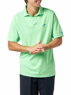 MC2 Saint Barth Man Green Cotton Jersey Polo