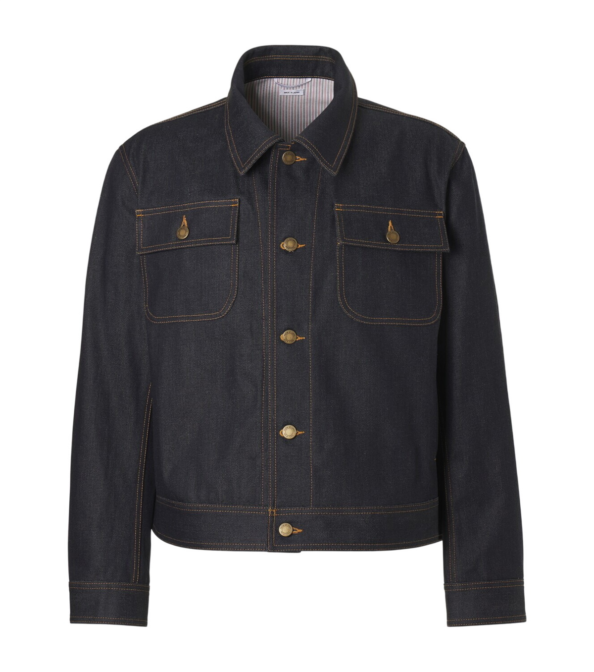 Thom Browne Men's Typewriter Cloth Sports Jacket in Navy Thom Browne