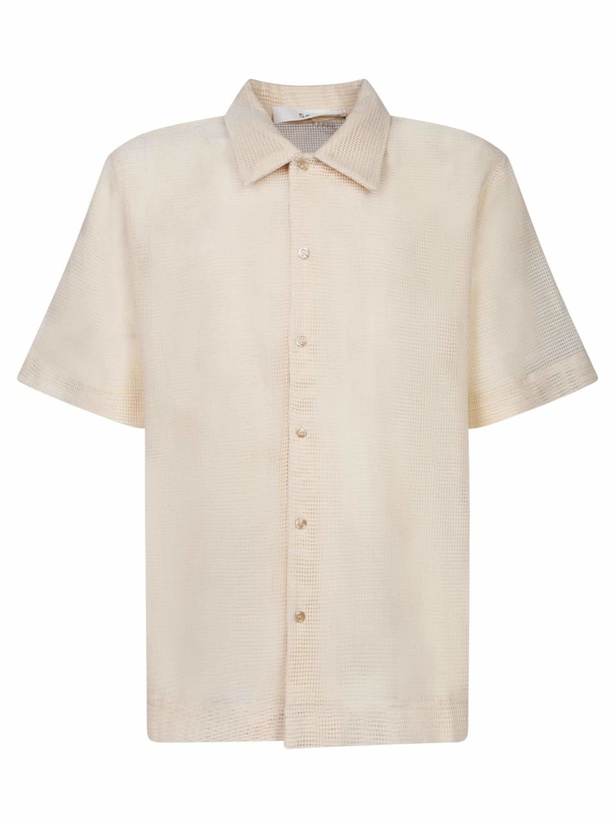 Photo: Séfr Noam Beige Textured Shirt