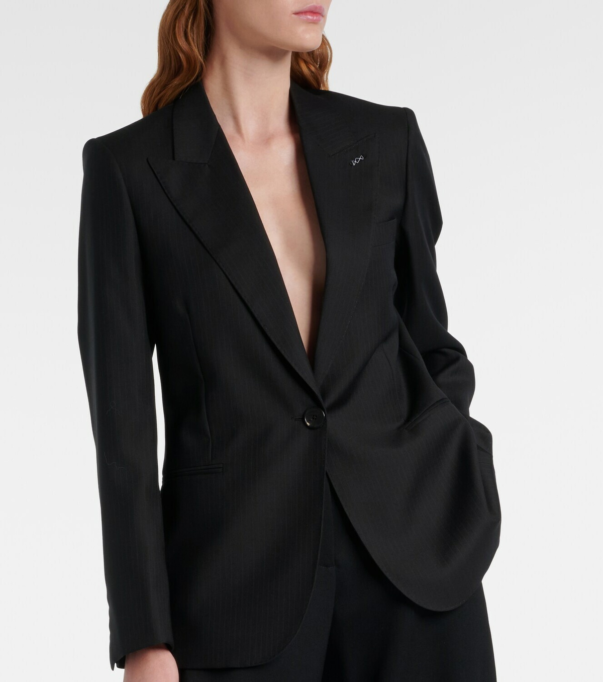 Givenchy Chalk stripe wool blazer