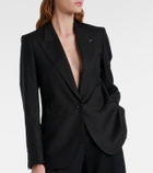 Givenchy Chalk stripe wool blazer