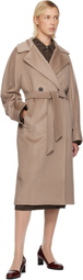 Weekend Max Mara Taupe Resina Coat