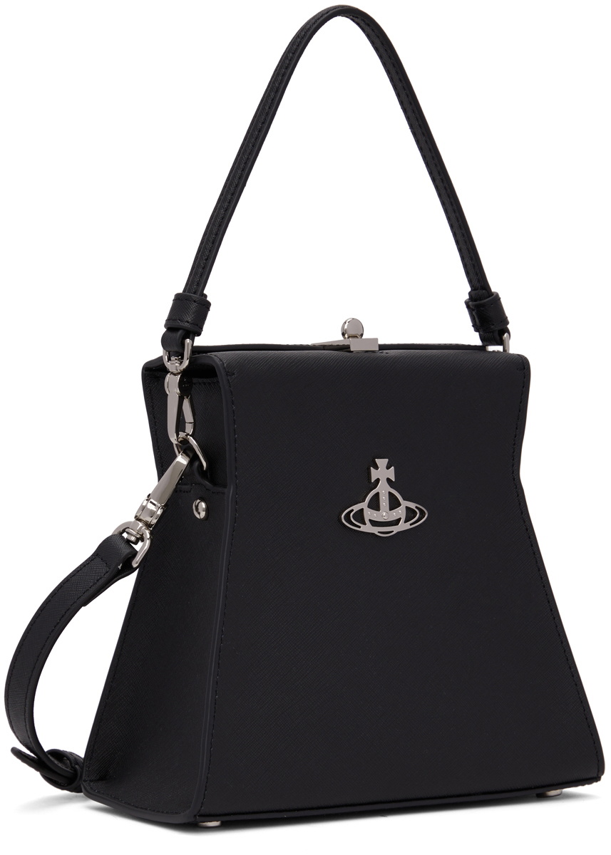 Vivienne Westwood Black Medium Kelly Bag Vivienne Westwood