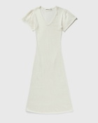 Designers, Remix Taliana Pointelle Maxi Beige Dresses