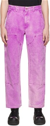 NotSoNormal Purple Working Jeans