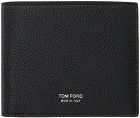 TOM FORD Black Grain Leather Bifold Wallet