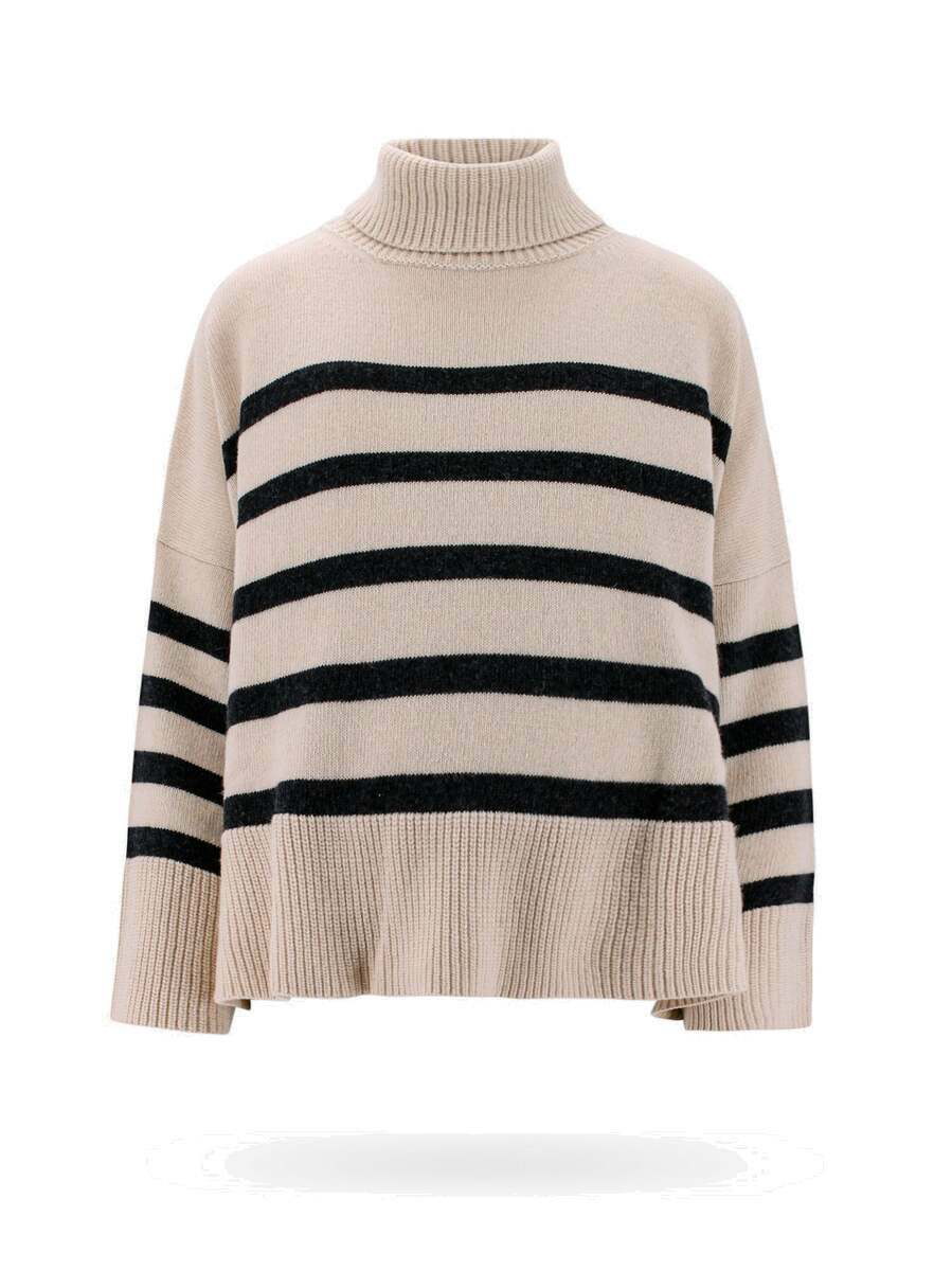 Semicouture Sweater Beige Womens Semicouture