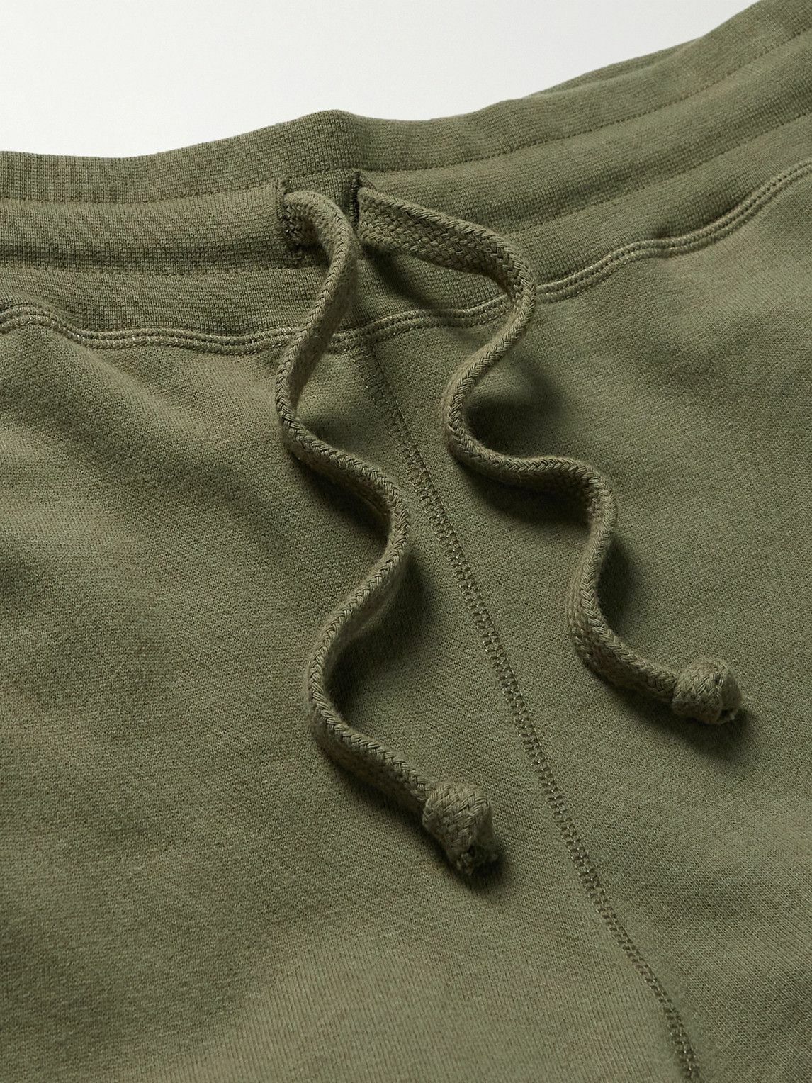 Kingsman - Slim-Fit Tapered Logo-Embroidered Cotton-Jersey Sweatpants -  Green Kingsman