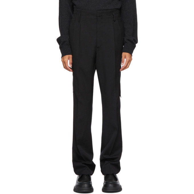 Photo: Lanvin Black Side Pocket Trousers