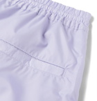 Flagstuff - Logo-Embroidered Tech-Shell Track Pants - Purple