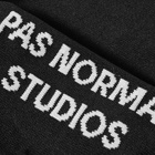 Pas Normal Studios Men's Logo Oversock in Black