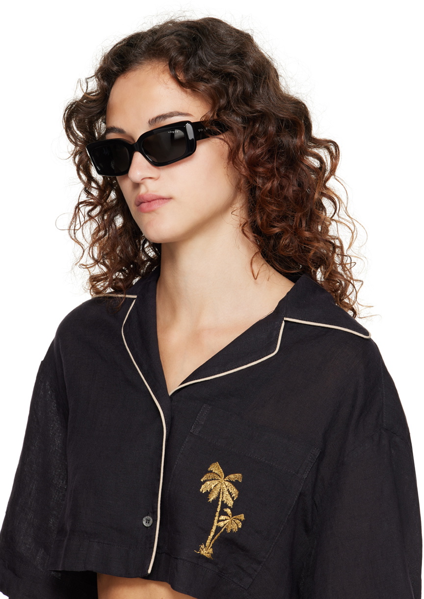 Vogue Eyewear Black Hailey Bieber Edition Sunglasses