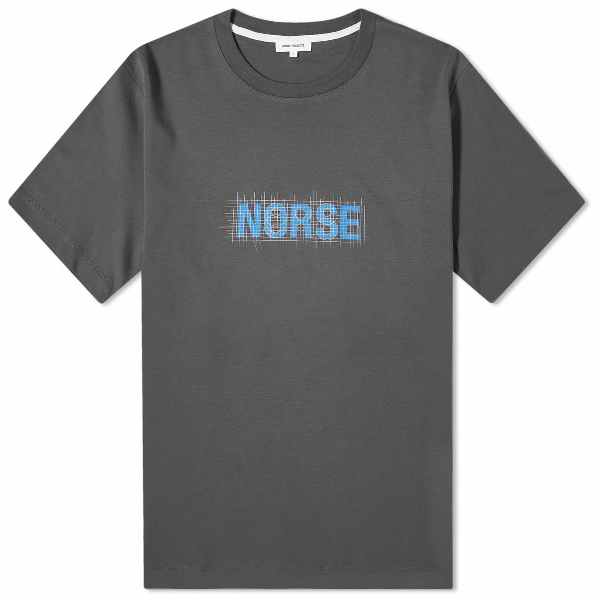 Tシャツ・カットソー Norse Projects Norse Standard T-shirt Grey Norse Standard T-Shirt – Clark Street Mercantile