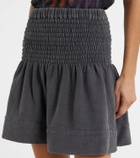 Marant Etoile Pacifica high-rise cotton miniskirt