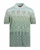 Missoni Mens Polo shirt in Green