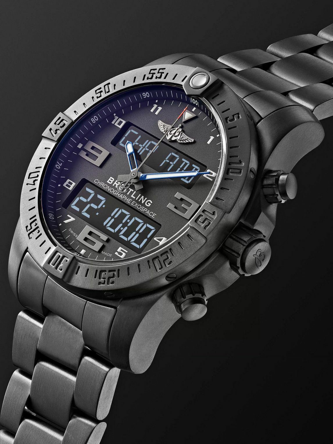 Breitling exospace clearance b55 black titanium