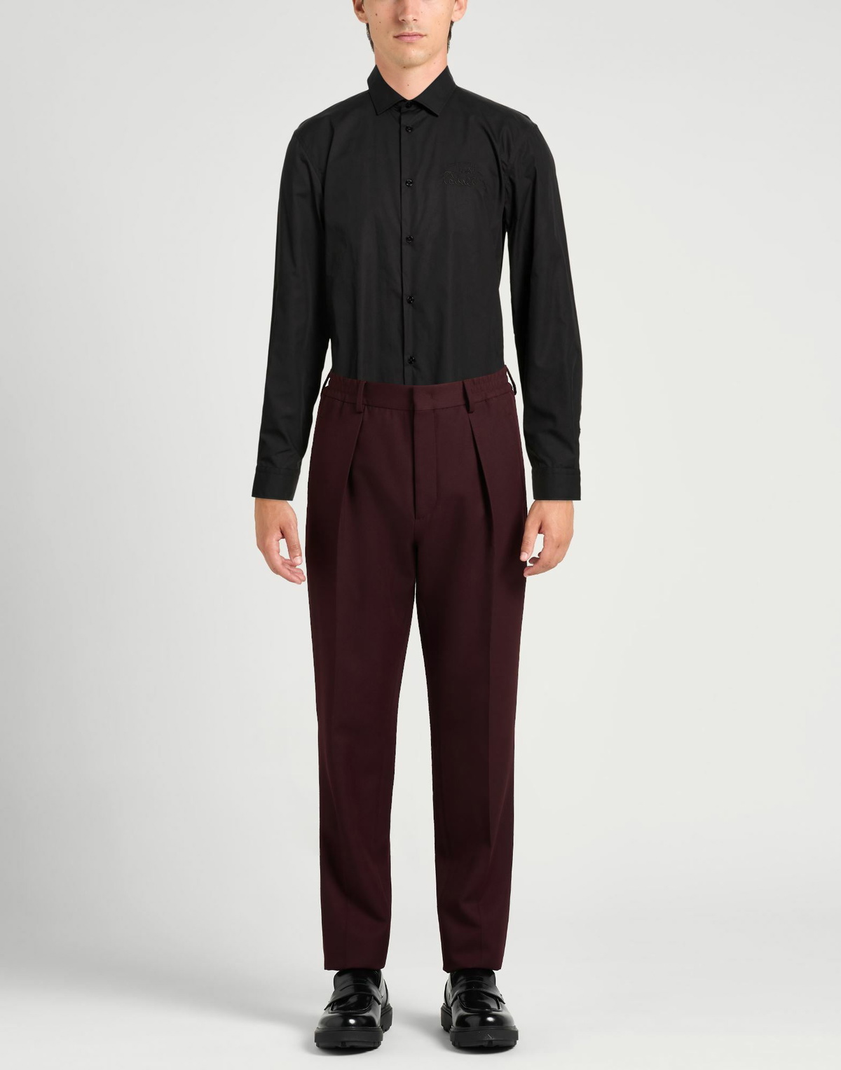 Just Cavalli Mens Shirt in Black