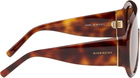 Givenchy Tortoiseshell Curve Sunglasses