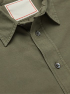 JEANERICA - Daho Cotton-Oxford Shirt - Green