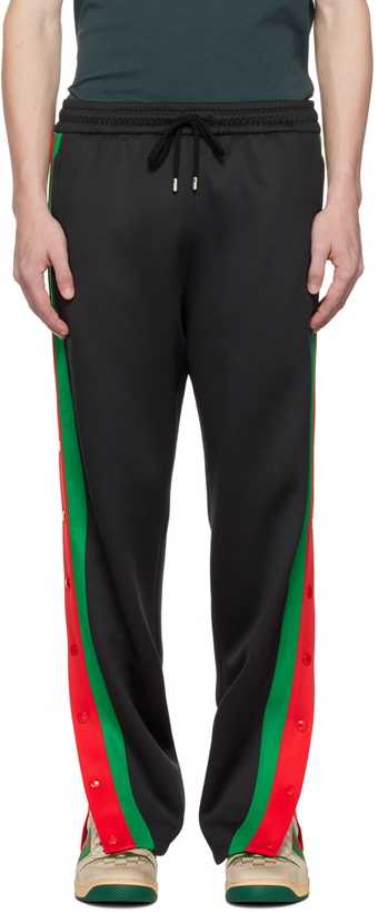 Photo: Gucci Black Light Jogging Lounge Pants