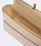 Savette Symmetry Trapeze Small leather top-handle bag