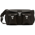 LEMAIRE Brown Bubble Lambskin Mini Soft Gear Bag