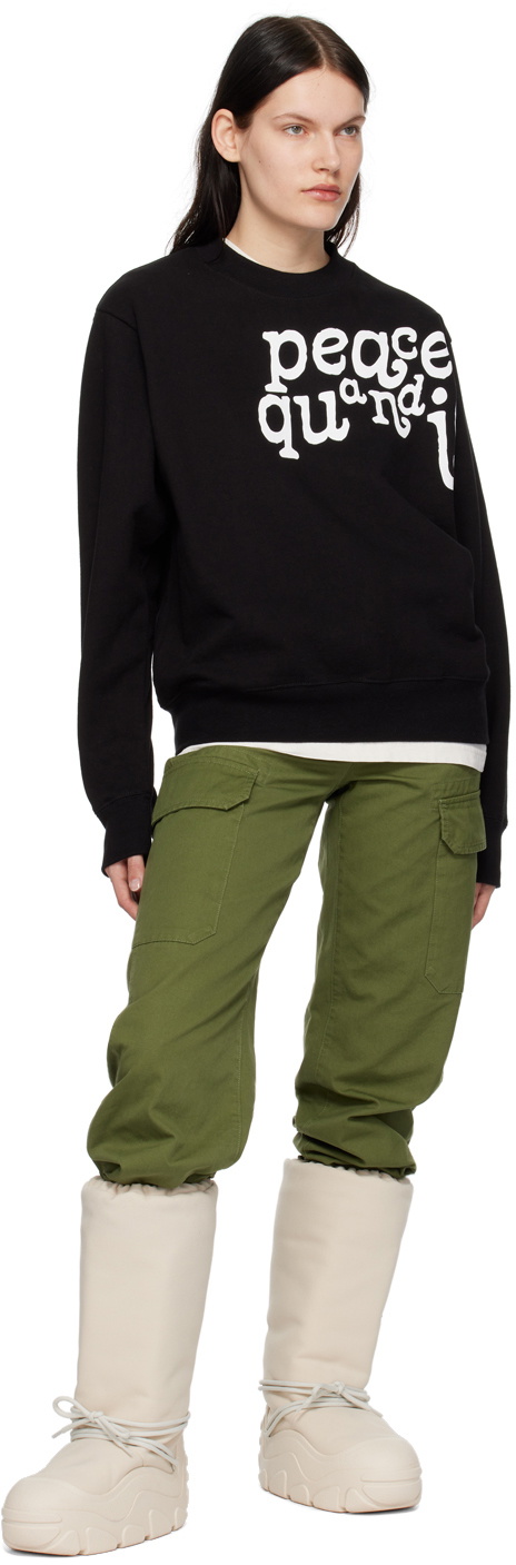 Museum of Peace & Quiet Black Etched Sweatshirt