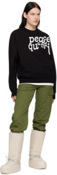 Museum of Peace & Quiet Black Etched Sweatshirt