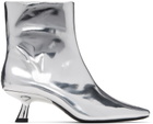 SIMONMILLER Silver Chrome Kuki Boots