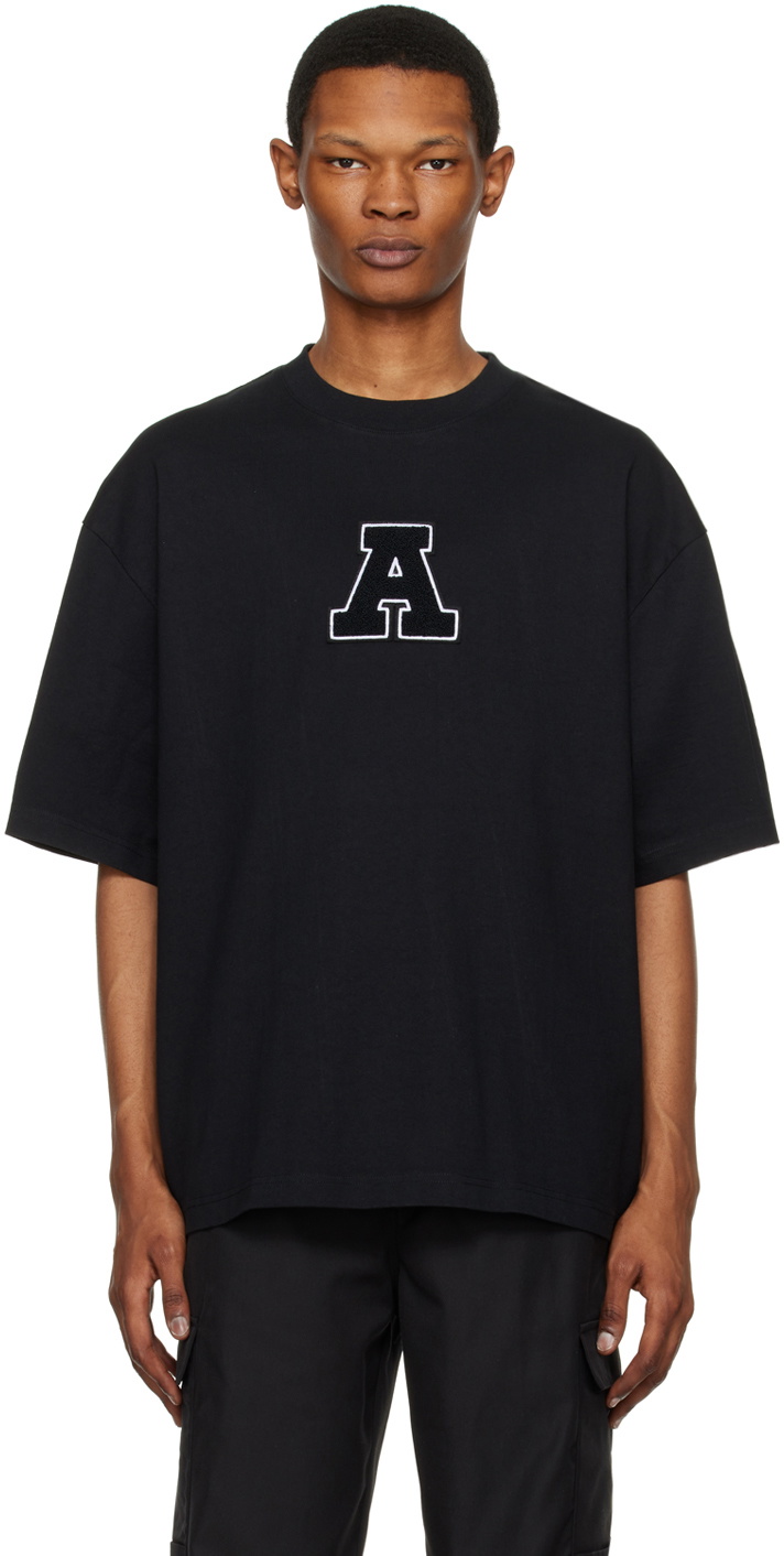 Axel Arigato Black College A T Shirt Axel Arigato