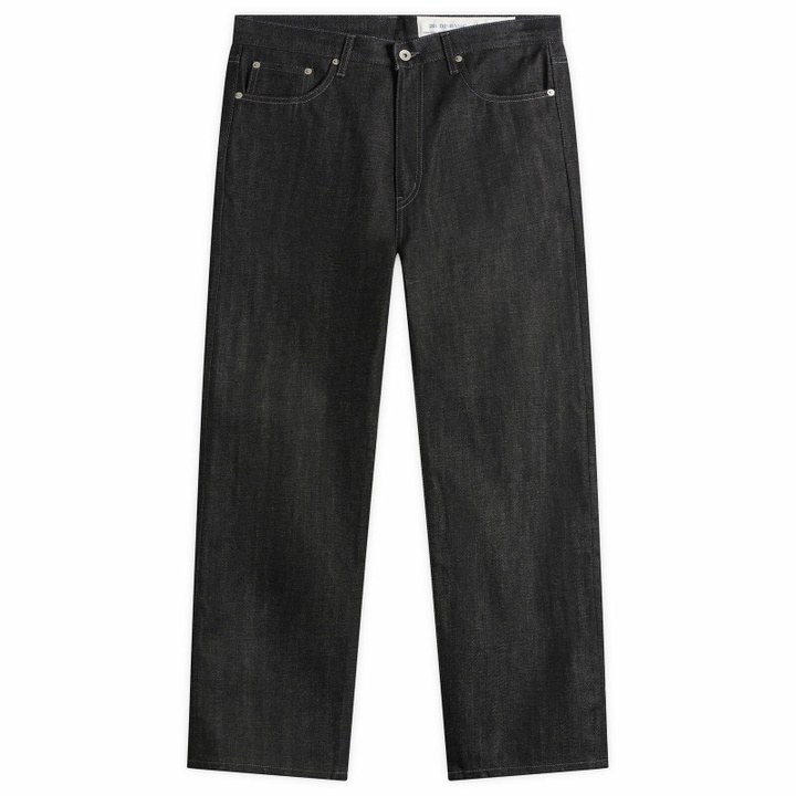 Photo: Neighborhood Men's Rigid Denim DP Basic Jeans in Black