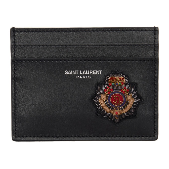 Photo: Saint Laurent Black Badge Card Holder