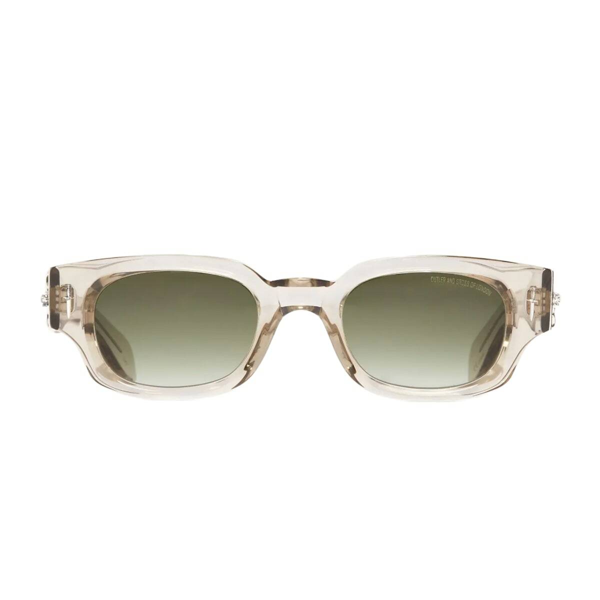 Cutler and Gross The Great Frog 004 04 Sand Crystal Sunglasses