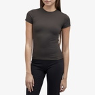 Adanola Women's Ultimate Short Sleeve Top in Coffee Bean