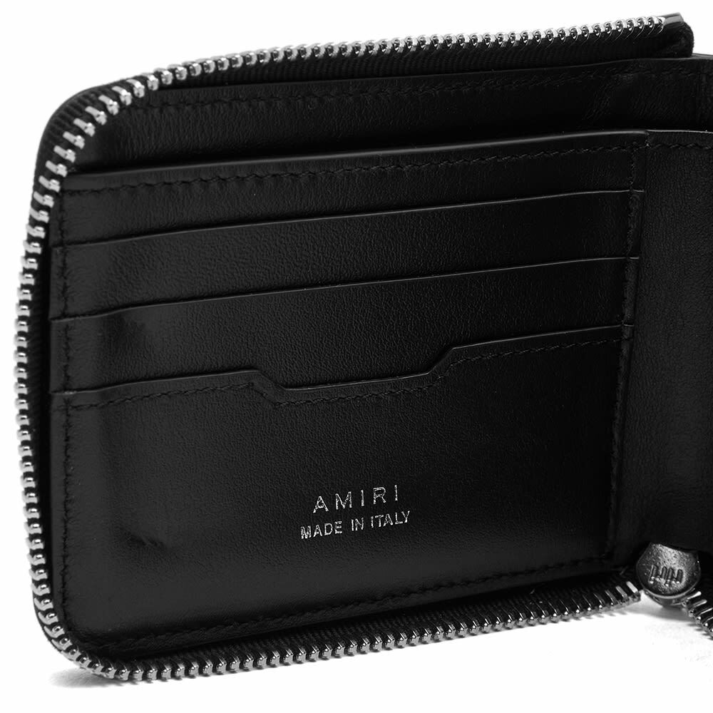 AMIRI / LOGO CROSS-BODDY ZIP AROUND BAG/財布/レザー/BLK AMIRI Men's Logo Cross-Body Zip Around Bag in Black Amiri