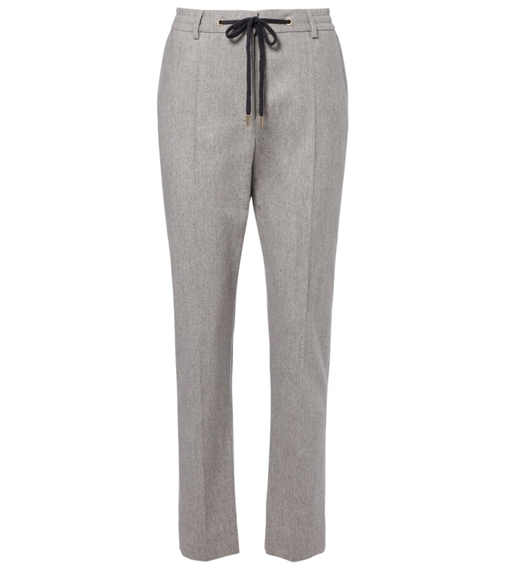 Photo: Eleventy Wool and cashmere tapered pants