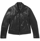 TOM FORD - Slim-Fit Leather Blouson Jacket - Black