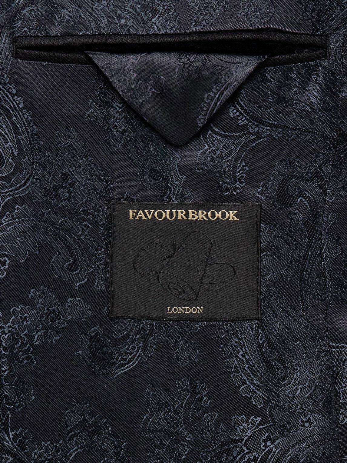 Favourbrook - Chesham Shawl-Collar Wool-Twill Tuxedo Jacket - Black