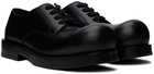 Bottega Veneta Black Helium Lace Up Derbys